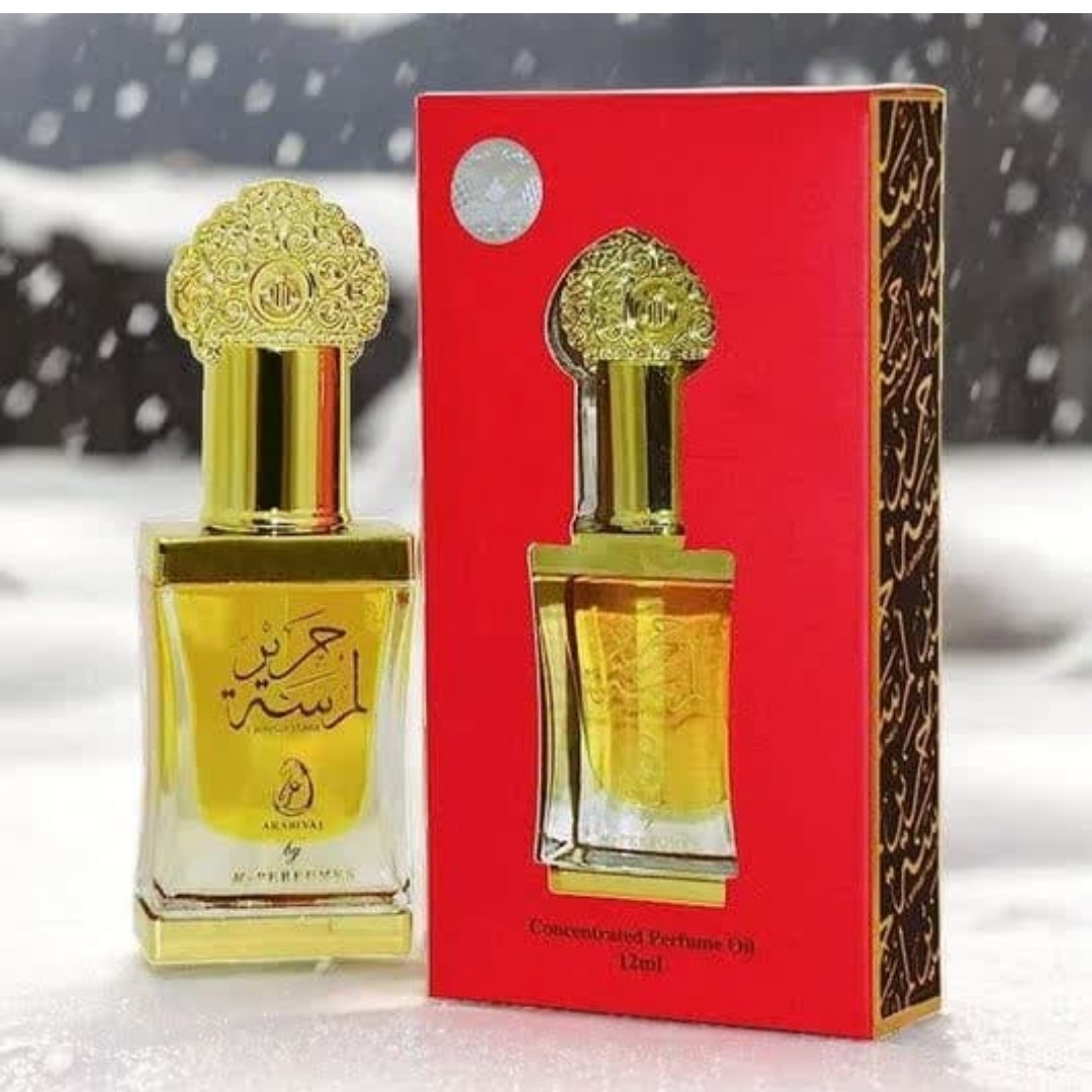 عطر لمسه حریر برند العربیات 12میل ساخت کشور امارات