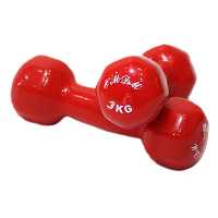 دمبل بدنسازی ۳ کیلویی روکش دار