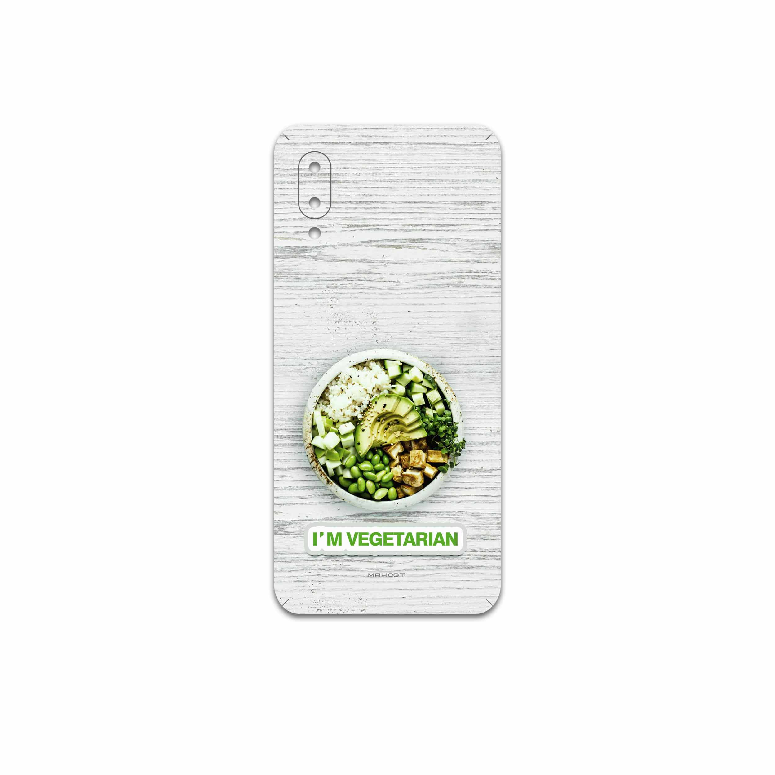 برچسب پوششی ماهوت مدل I'm-vegetarian مناسب برای گوشی موبایل سامسونگ Galaxy M02