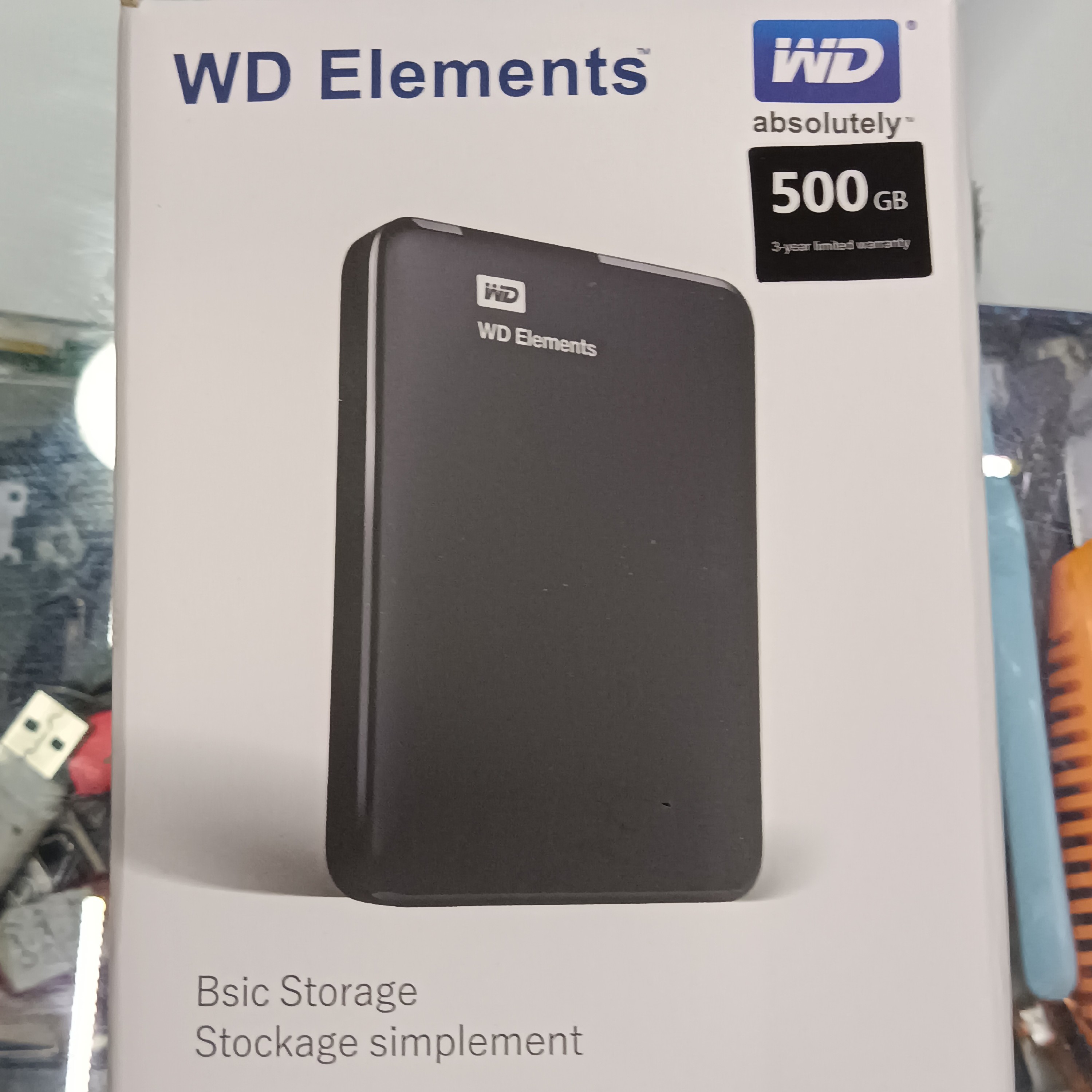 باکس هارد اکسترنال 2.5 اینچی WD Element 
