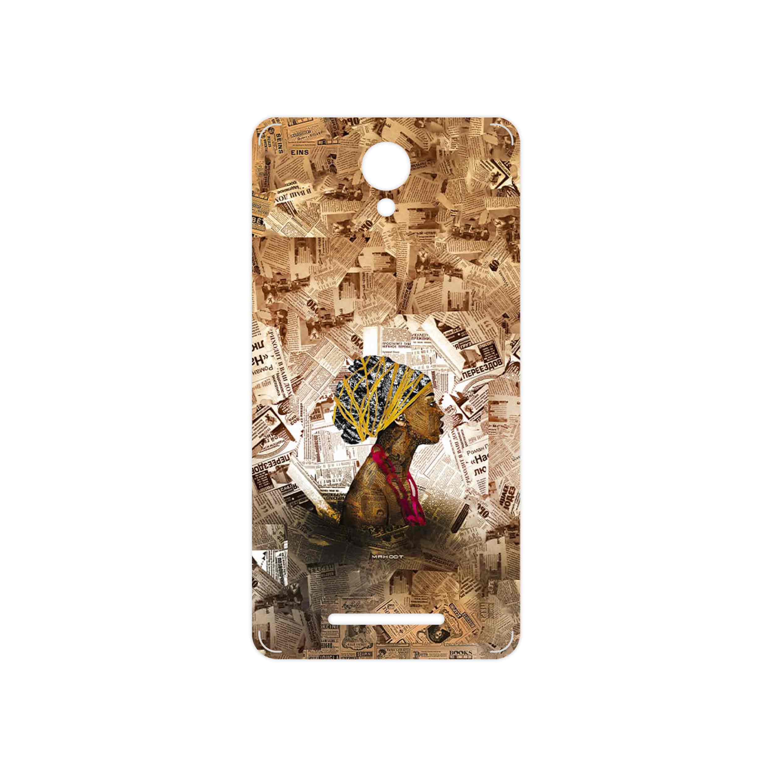 برچسب پوششی ماهوت مدل Collage of African Women مناسب برای گوشی موبایل شیائومی Redmi Note 2