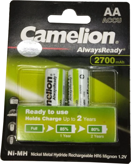 خرید باتری قلمی Camelion مدل AlwaysReady Ni-MH