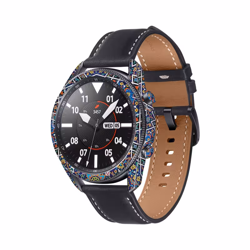 برچسب ماهوت طرح Iran-Tile6 مناسب برای ساعت هوشمند سامسونگ Galaxy Watch3 45mm | کالا برتری