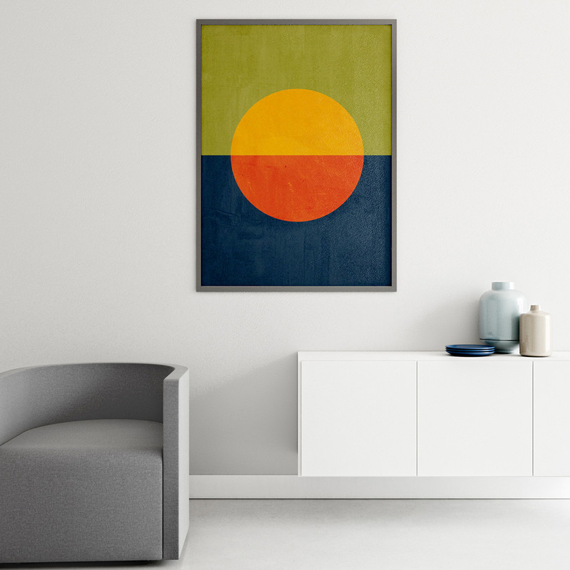 تابلو مدل خورشید کد VND-54 | دنیای قاب