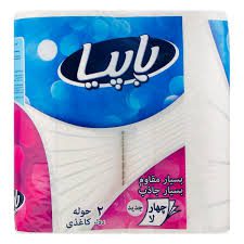 دستمال حوله کاغذی 4 لایه 2 رول