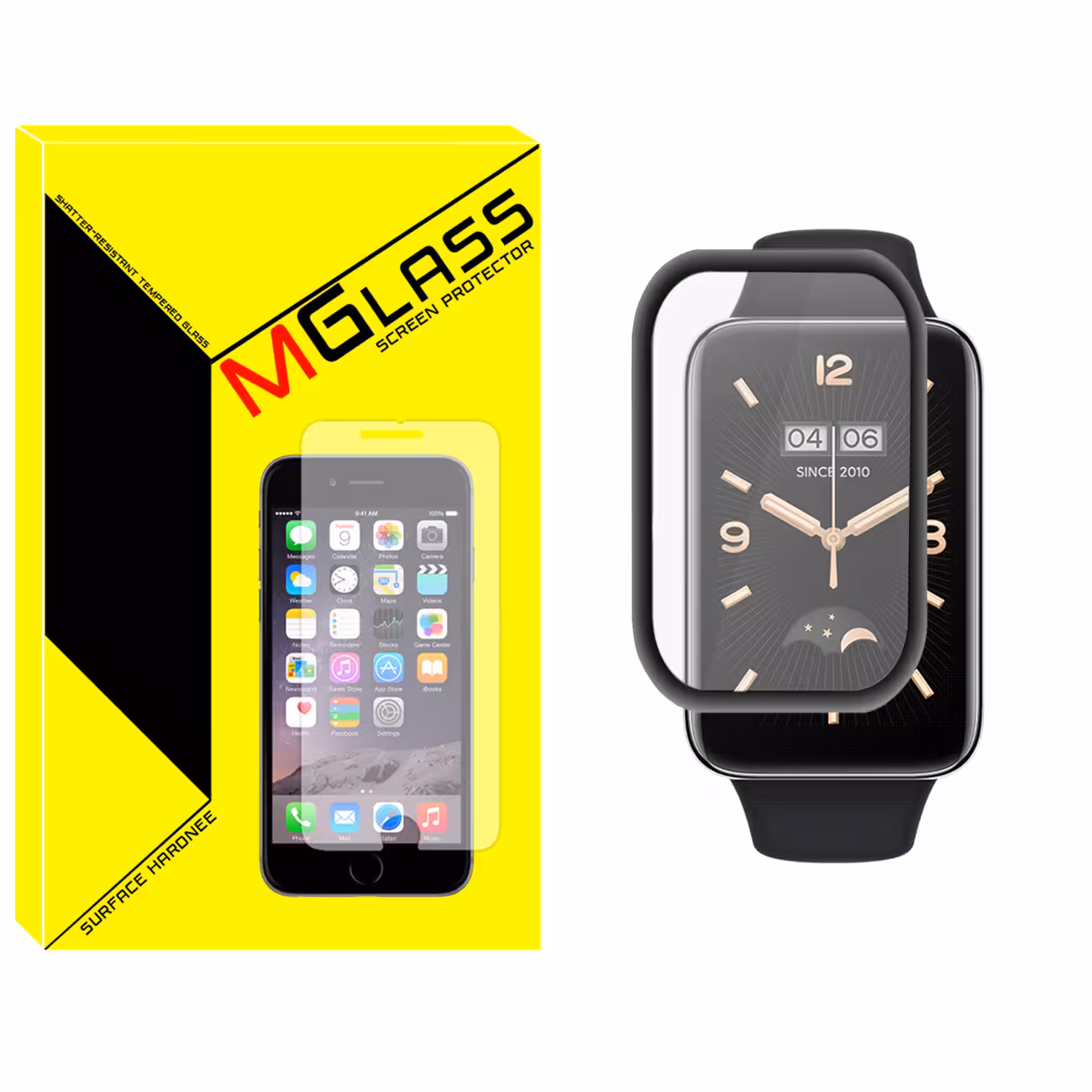 محافظ صفحه نمایش نانو ام گلس مدل NMG مناسب برای ساعت هوشمند شیائومی Mi Band 7 Pro