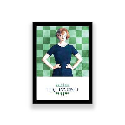 تابلو طرح سریال گامبی وزیر 