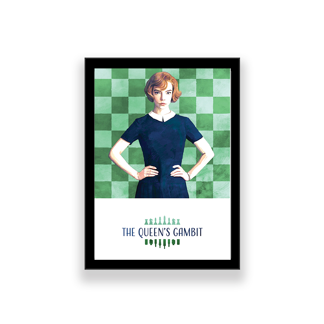 تابلو طرح سریال گامبی وزیر 