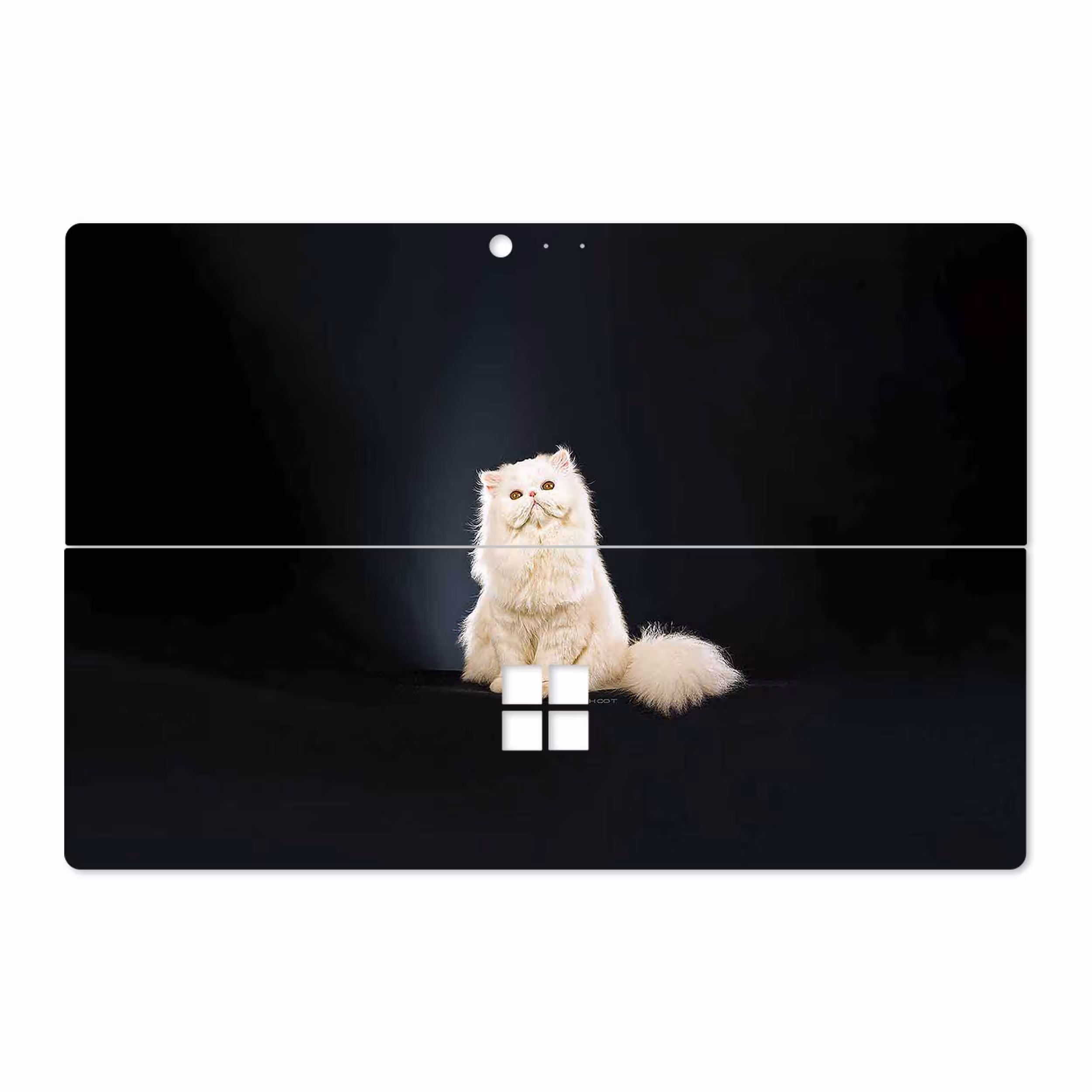 برچسب پوششی ماهوت مدل Persian cat مناسب برای تبلت مایکروسافت Surface Pro 4 2015