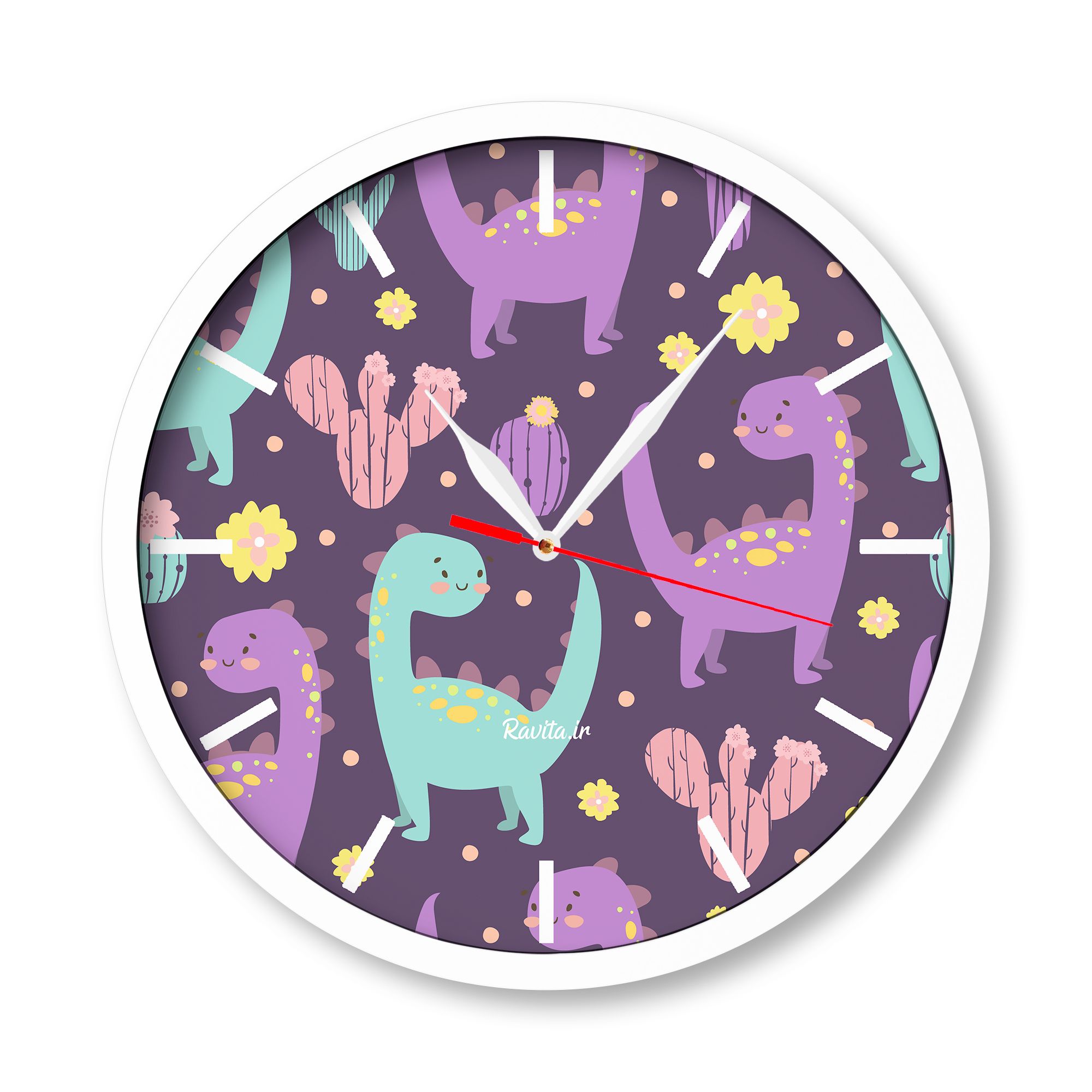 ساعت‌های دیواری راویتا طرح دایناسورها 2010