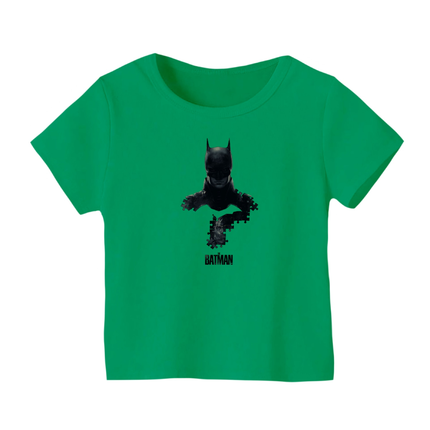 تی شرت آستین کوتاه بچگانه مدل بتمن کد 17 رنگ سبز