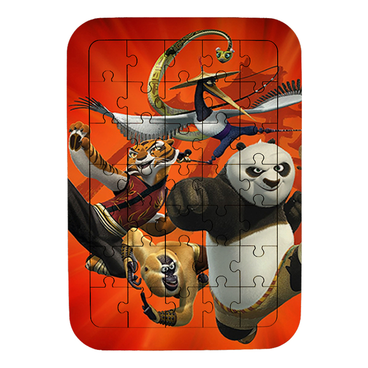 پازل 35 تکه مدل پاندا مونگ فو کار کد 9