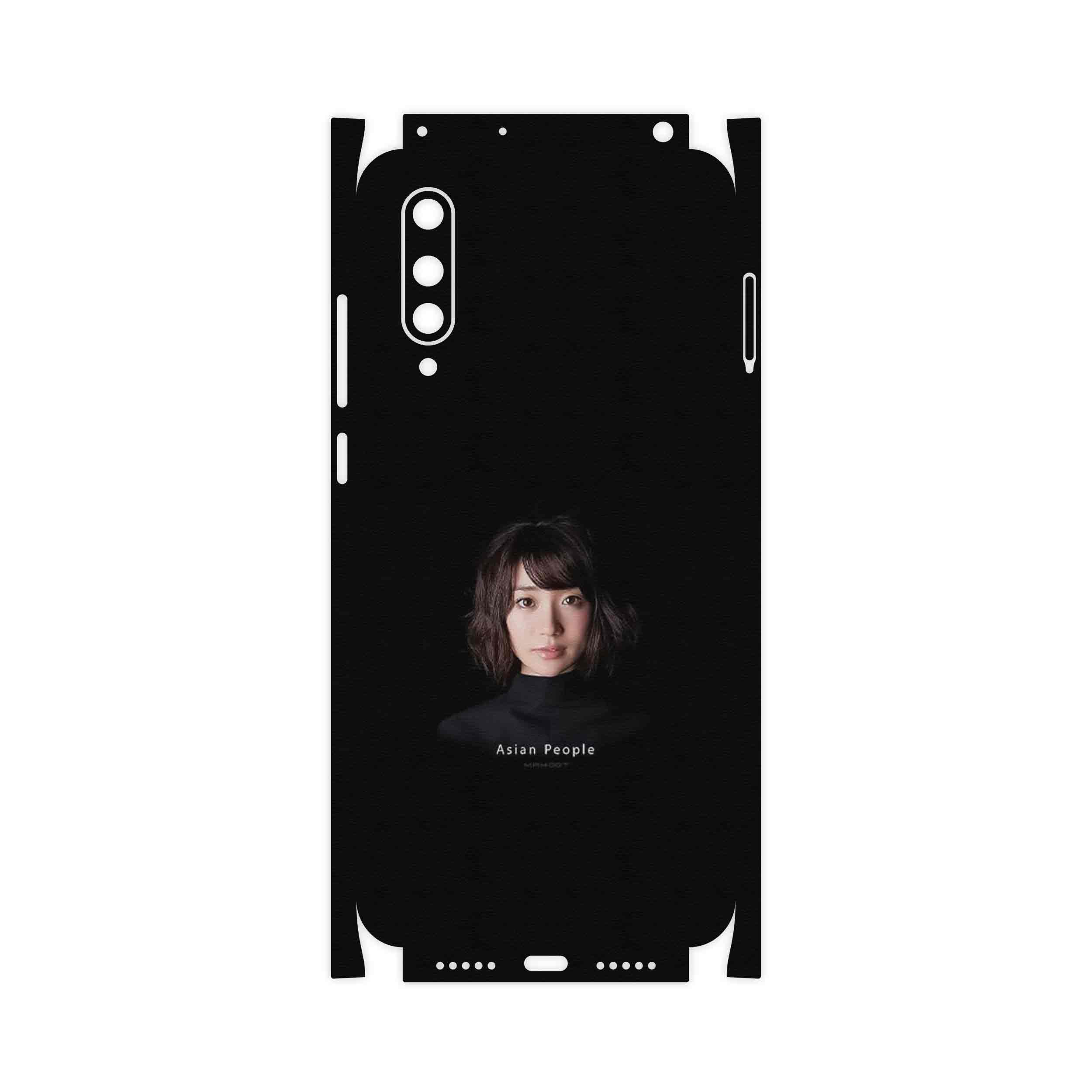 برچسب پوششی ماهوت مدل Portrait of an Asian Woman-FullSkin مناسب برای گوشی موبایل شیائومی MI 9 Lite