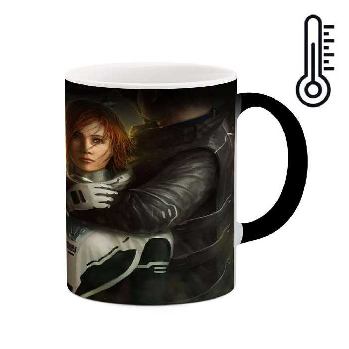 ماگ حرارتی کاکتی طرح انیمه مدل mgh12954