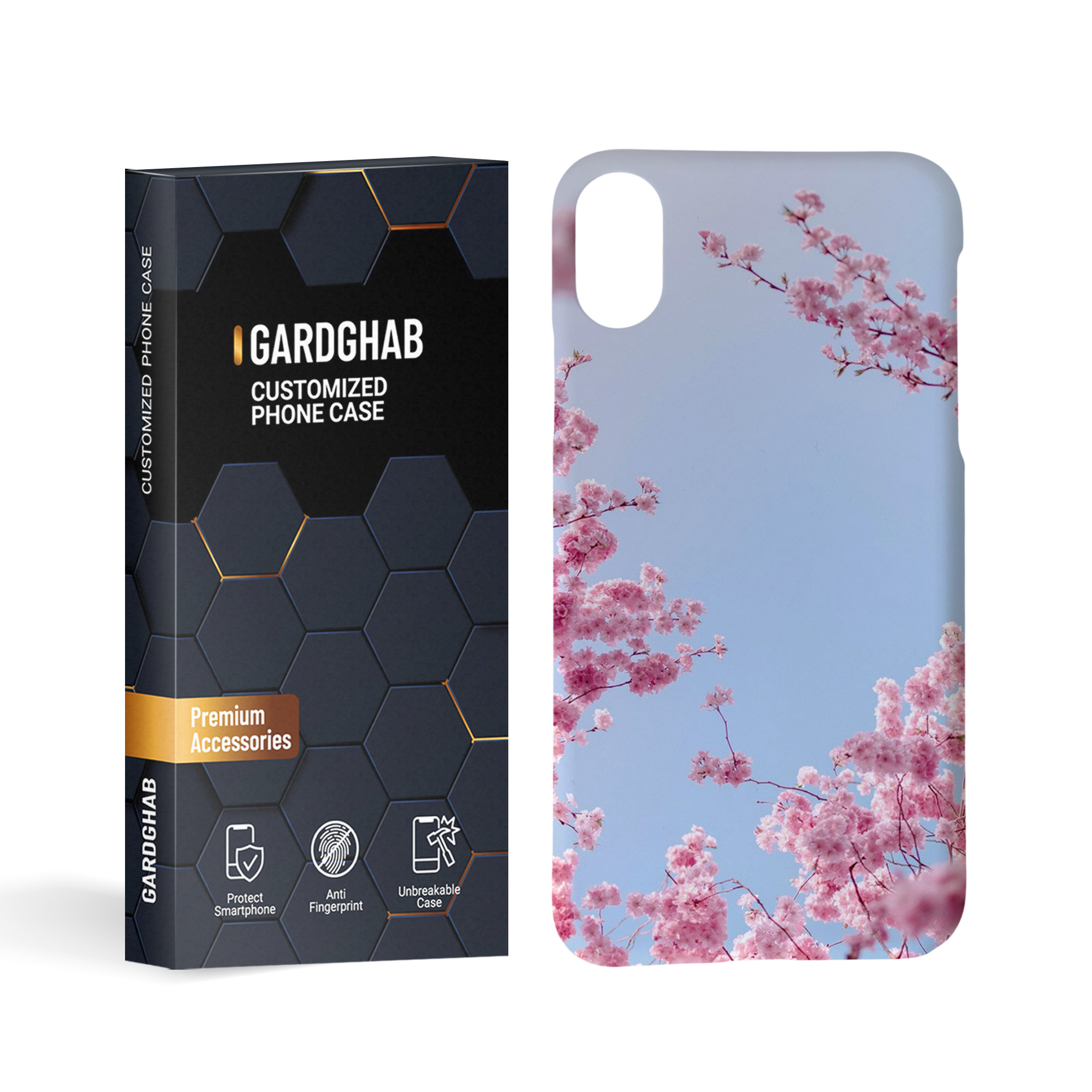        کاور گارد قاب مدل گل مناسب برای گوشی موبایل اپل iphone x / xs