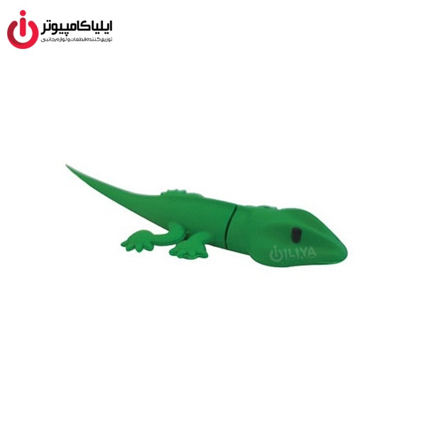 فلش مموری عروسکی کینگ فست مدل LI-10 طرح مارمولک ظرفیت 32 گیگابایت