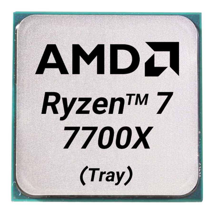 پردازنده مرکزی ای ام دی سری Ryzen 7 مدل AMD 7700X TRY