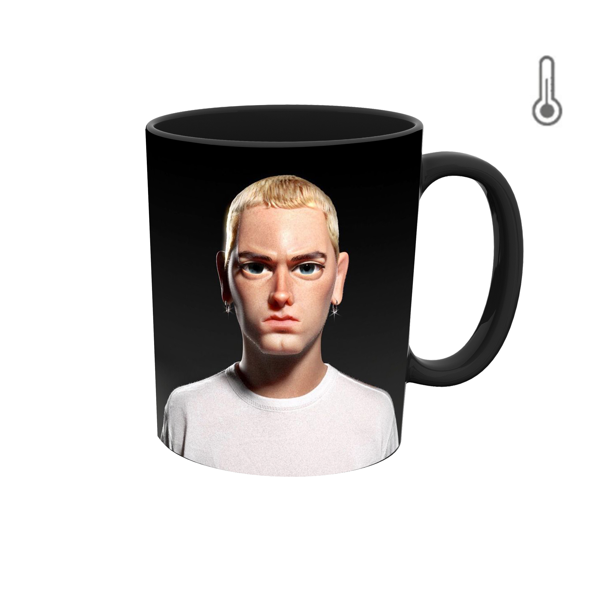 ماگ حرارتی طرح گرافیکی  امینم 