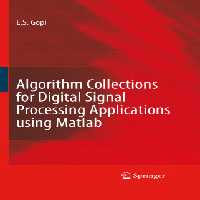 خرید و دانلود نسخه کامل کتاب Algorithm Collections for Digital Signal Processing Applications using Matlab