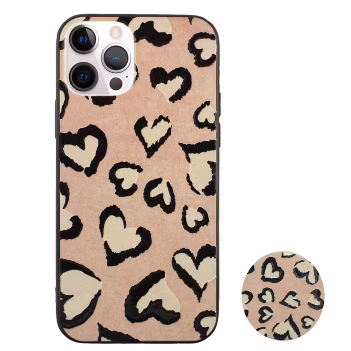 کاور مدل Love مناسب برای گوشی موبایل اپل iPhone 12 / 12 Pro به همراه پاپ سوکت 
