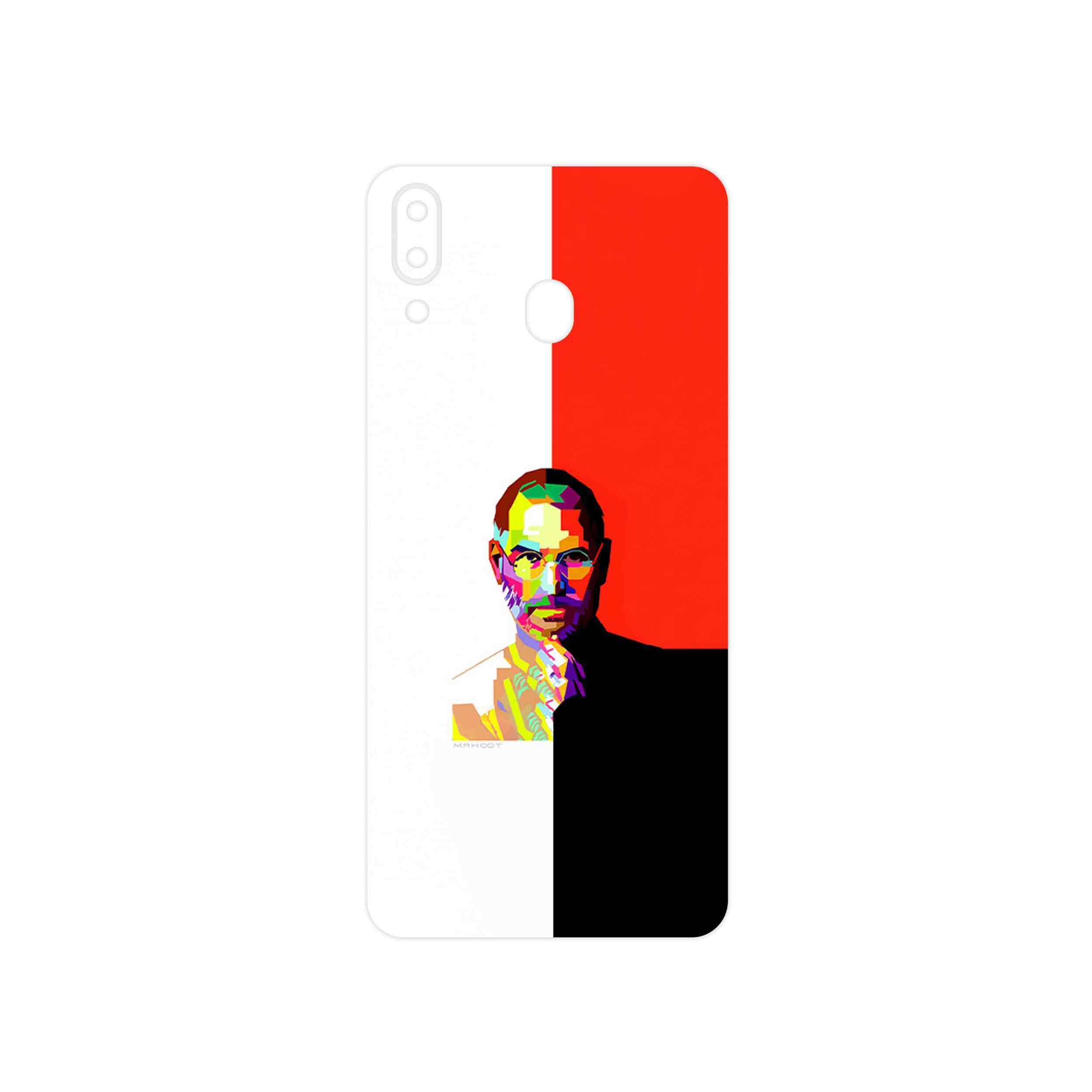 برچسب پوششی ماهوت مدل Collage of Steve Jobs 1 مناسب برای گوشی موبایل سامسونگ Galaxy M20