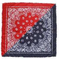 دستمال سر و گردن مدل باندانا کد 019