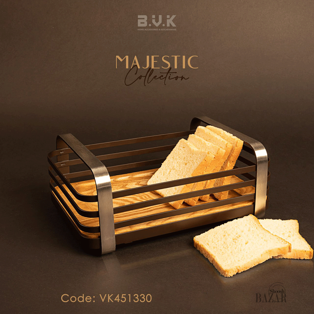 ظرف سرو مستطیل بزرگ بی وی کی کد 451330 مدل مجستیک