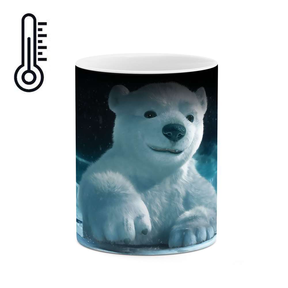 ماگ حرارتی طرح خرس مدل mgph02254