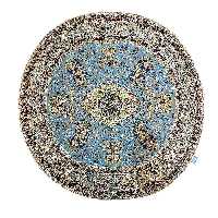 رومیزی ترمه صفائی مدل دایره کد 17