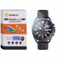 محافظ صفحه نمایش شیشه ای آلتیمیت شیلد مدل SH-UL مناسب برای ساعت هوشمند سامسونگ Galaxy Watch 3 45mm بسته دو عددی