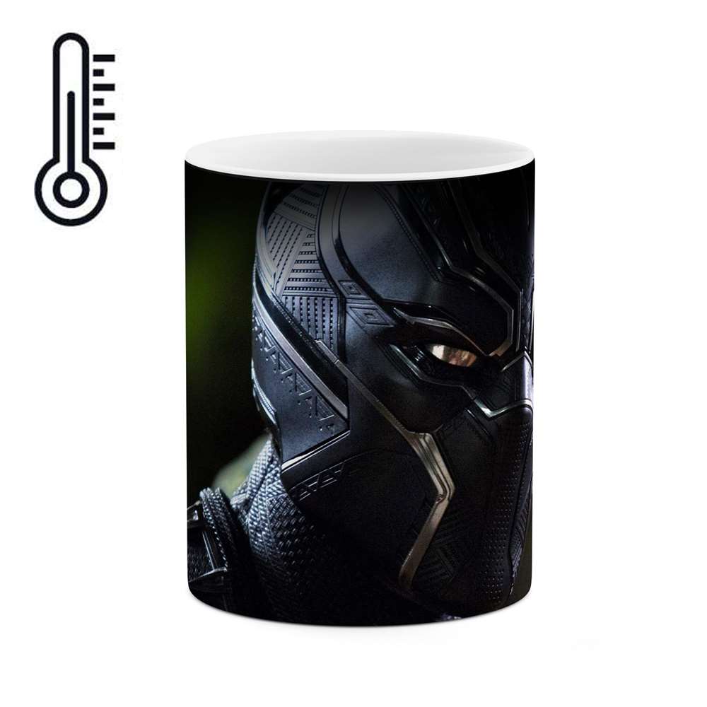 ماگ حرارتی طرح بلک پنتر Black panter  مدل mgph15236