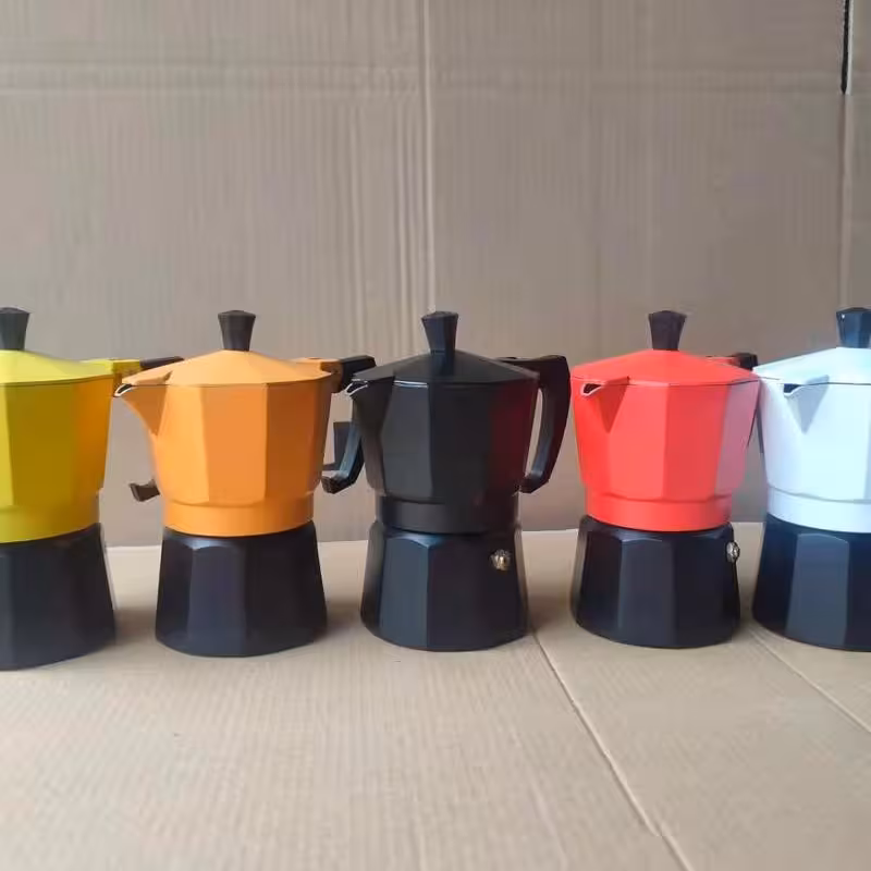 قهوه جوش 2 کاپ  رنگی