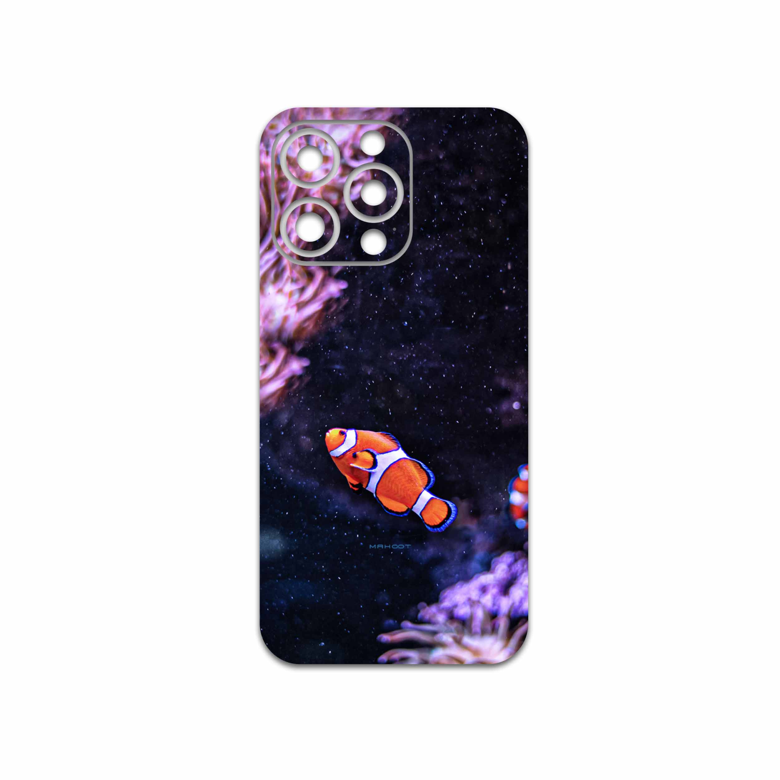 برچسب پوششی ماهوت مدل Clownfish مناسب برای گوشی موبایل اپل iphone 13 Pro