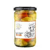 ترشی مخلوط شیشه 700گرم تالو