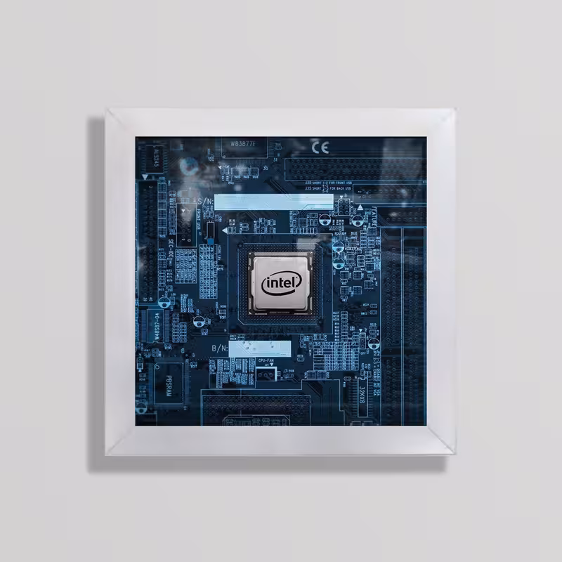 تابلو طرح Cpu مدل Mk31 | دنیای قاب
