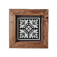 تابلو کاشی گلاک مدل اسلیمی طرح سنتی ایرانی کد FT40