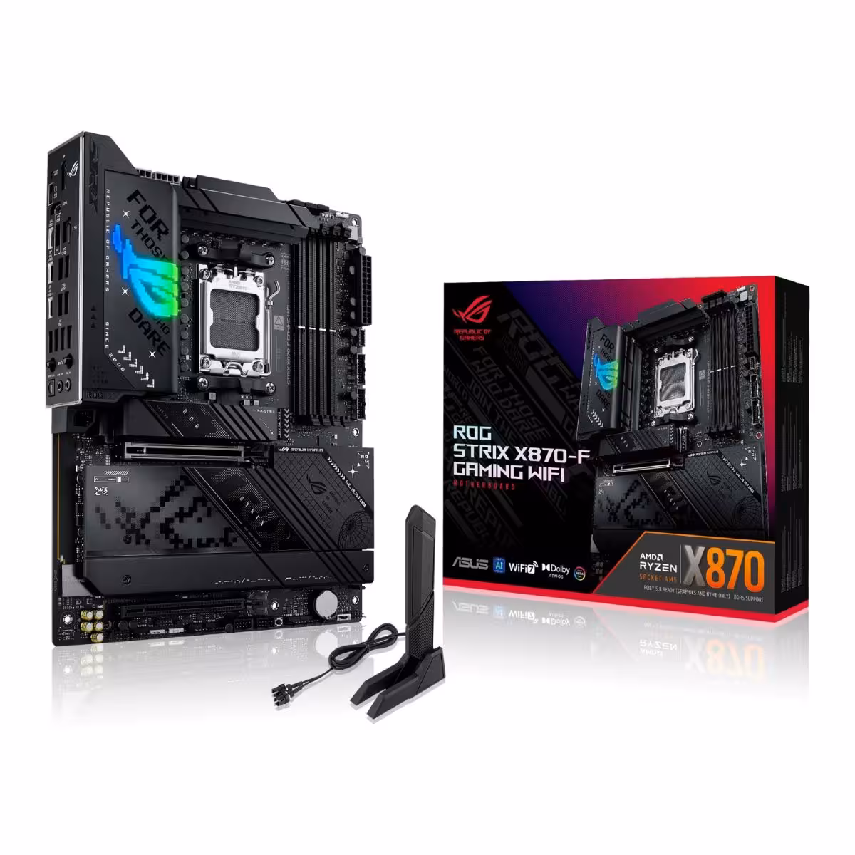 خرید مادربرد ASUS ROG STRIX X870-F GAMING WIFI با بهترین قیمت