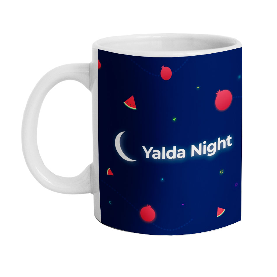 ماگ دارلی طرح شب یلدا مدل MG2291