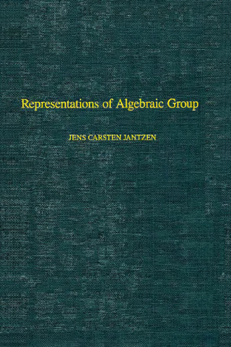 خرید و دانلود نسخه کامل کتاب Representations of algebraic groups