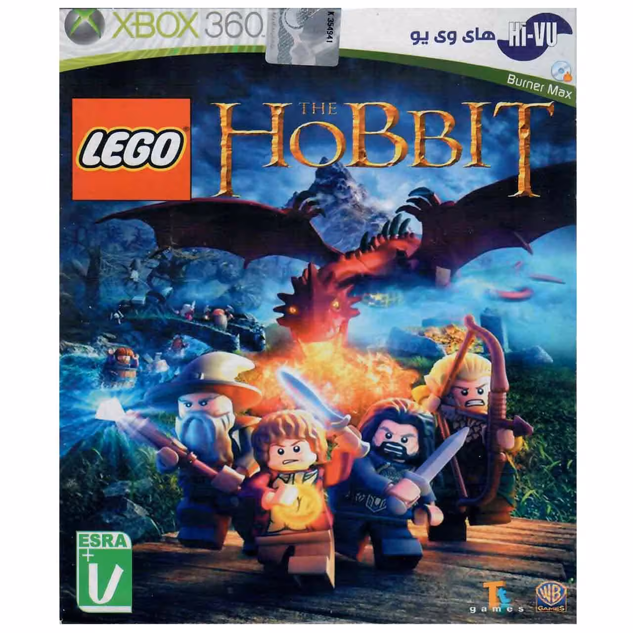 بازی Lego The Hobbit مخصوص ایکس باکس 360
