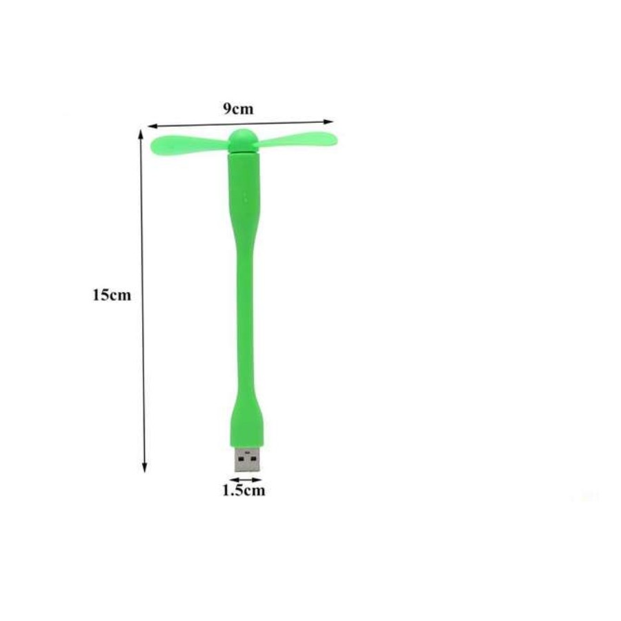 پنکه همراه usb دارای رنگ های متنوع