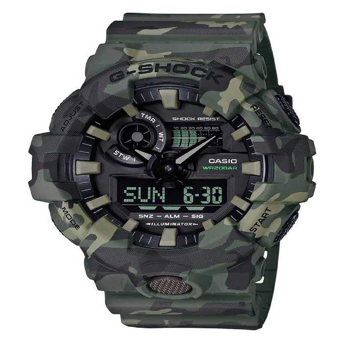 ساعت کاسیو مدل جی شاک کد GA-700CM-3ADR