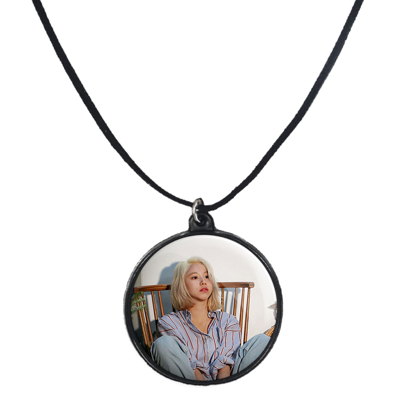 گردنبند پرمانه طرح تو ایس کد pmb.18373 مدل دو طرفه