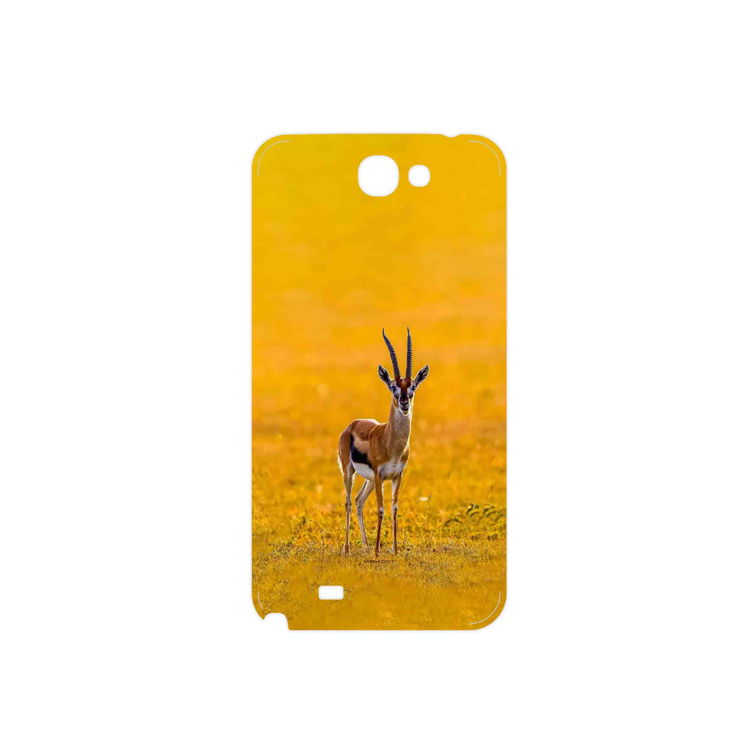 برچسب پوششی ماهوت مدل Gazelle مناسب برای گوشی موبایل سامسونگ Galaxy Note 2