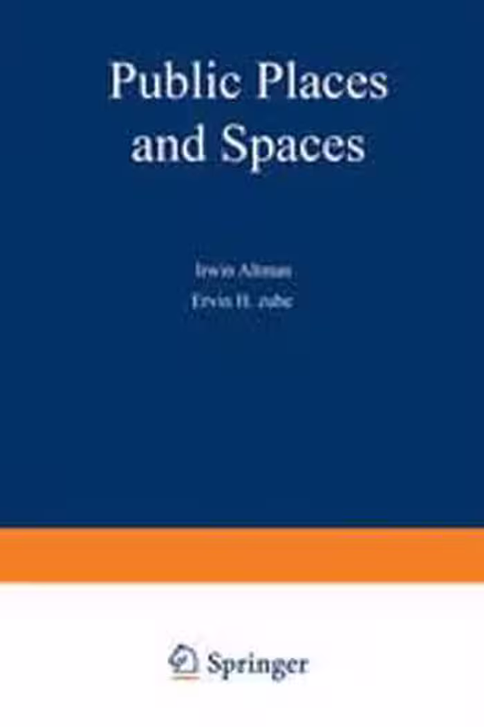 [PDF] دانلود کتاب Public Places And Spaces, 1989