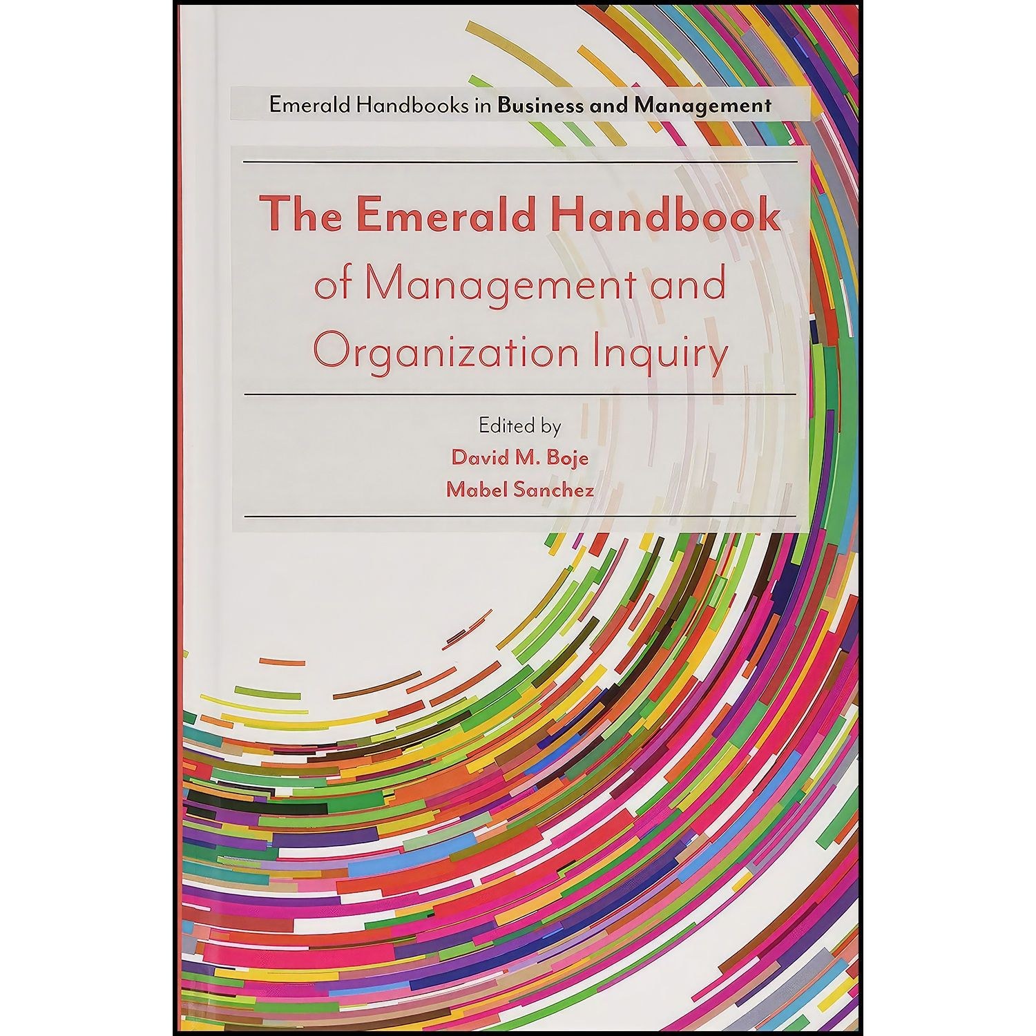 کتاب زبان اصلی The Emerald Handbook of Management and Organization Inquiry