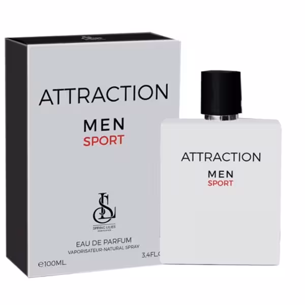 ادو پرفیوم مردانه اسپرینگ لیلیز مدل Attraction Men حجم 100 میلی لیتر 