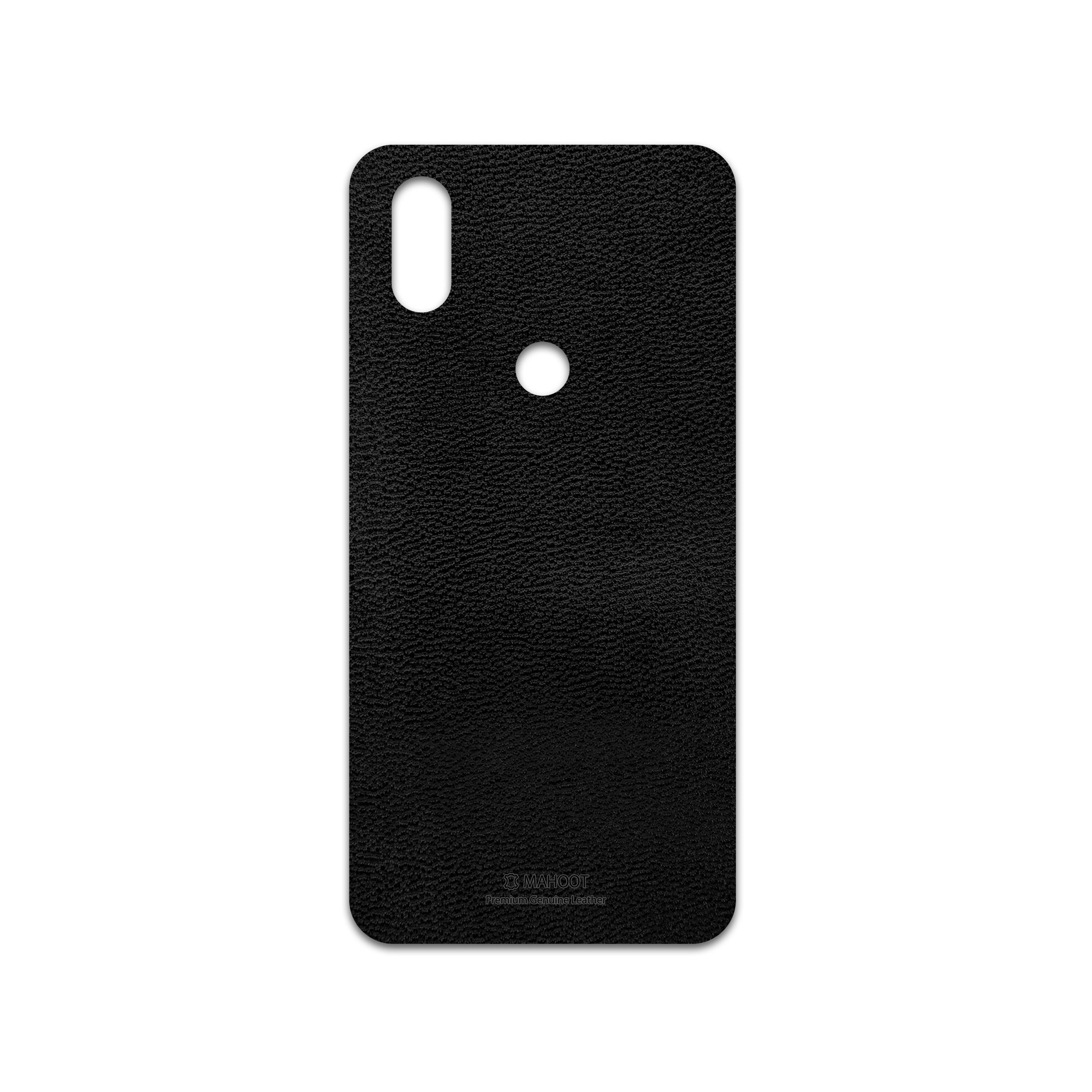 برچسب پوششی ماهوت مدل Black-Leather مناسب برای گوشی موبایل شیائومی Mi Mix 3