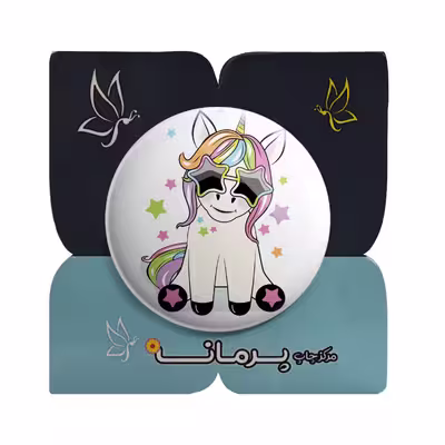 پیکسل پرمانه طرح یونیکورن کد pm.4882 