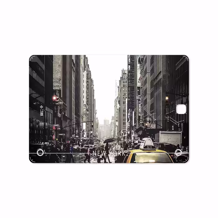 برچسب پوششی ماهوت مدل New York City مناسب برای تبلت سامسونگ Galaxy Tab A 9.7 2015 T555
